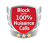 Block up to 100% Nuisance Calls