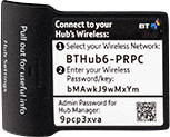 BT Smart Hub Wifi card